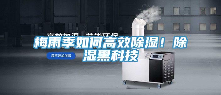 梅雨季如何高效除湿！除湿黑科技