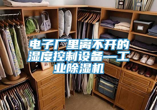 电子厂里离不开的湿度控制设备—工业抖音成人版下载