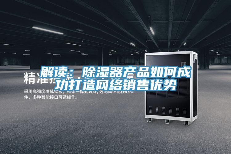解读：除湿器产品如何成功打造网络销售优势