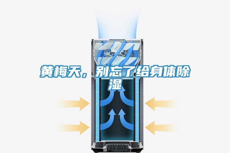 黄梅天，别忘了给身体除湿