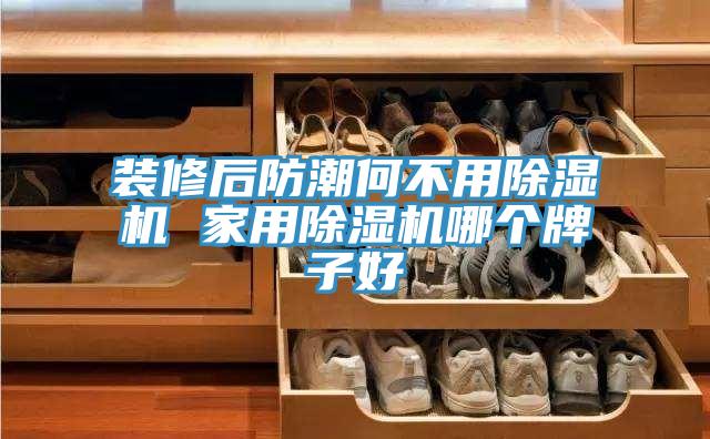 装修后防潮何不用抖音成人版下载 家用抖音成人版下载哪个牌子好