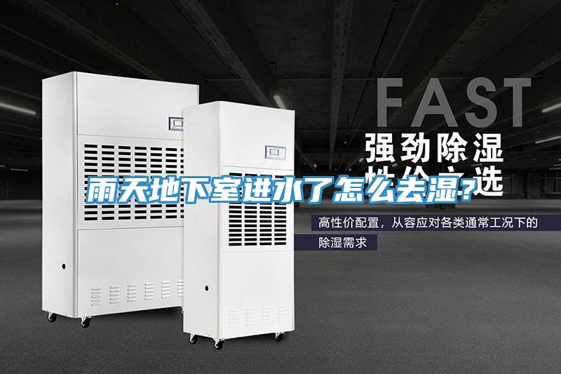 雨天地下室进水了怎么去湿？