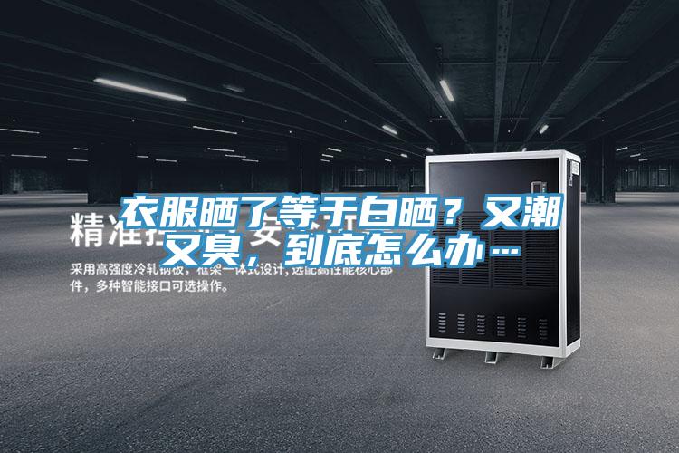 衣服晒了等于白晒？又潮又臭，到底怎么办…