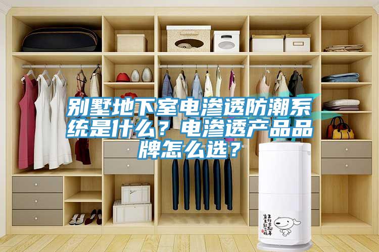 别墅地下室电渗透防潮系统是什么？电渗透产品品牌怎么选？