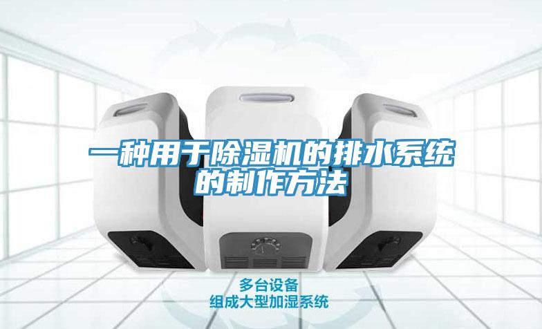 一种用于抖音成人版下载的排水系统的制作方法