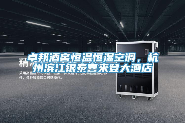 卓邦酒窖恒温恒湿空调，杭州滨江银泰喜来登大酒店