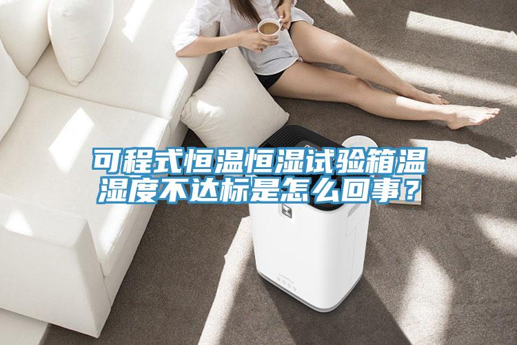 可程式恒温恒湿试验箱温湿度不达标是怎么回事？