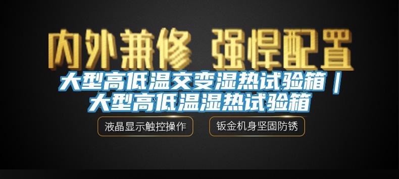 大型高低温交变湿热试验箱｜大型高低温湿热试验箱