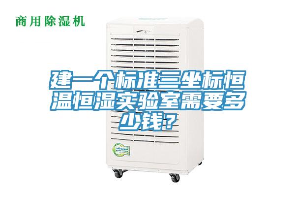 建一个标准三坐标恒温恒湿实验室需要多少钱？