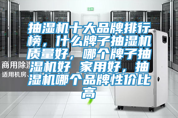 抽湿机十大品牌排行榜，什么牌子抽湿机质量好，哪个牌子抽湿机好 家用好，抽湿机哪个品牌性价比高