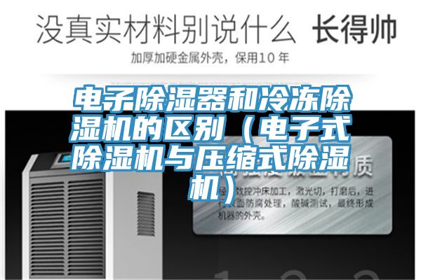 电子除湿器和冷冻抖音成人版下载的区别（电子式抖音成人版下载与压缩式抖音成人版下载）