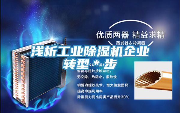 浅析工业抖音成人版下载企业转型＊步