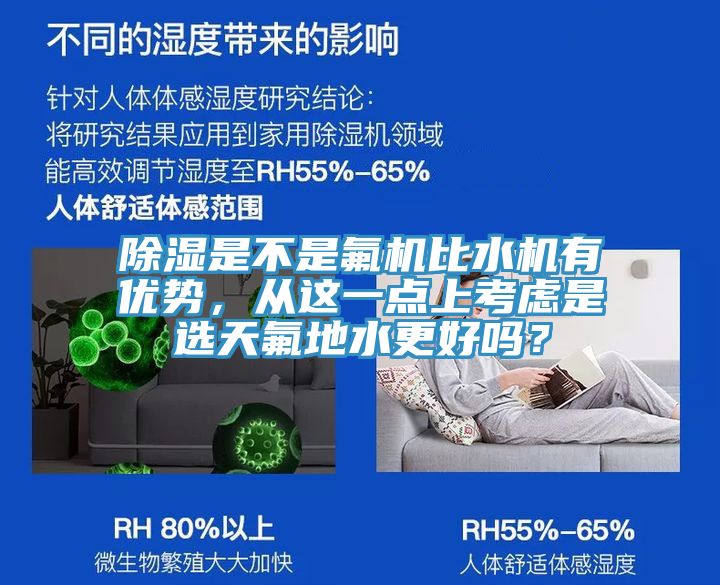 除湿是不是氟机比水机有优势，从这一点上考虑是选天氟地水更好吗？