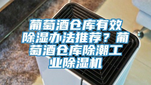 葡萄酒仓库有效除湿办法推荐？葡萄酒仓库除潮工业抖音成人版下载