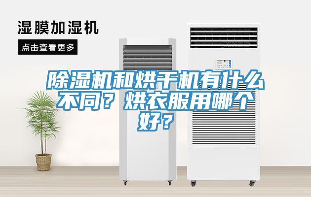 抖音成人版下载和烘干机有什么不同？烘衣服用哪个好？